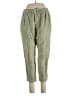 Zara Solid Green Casual Pants Size L - photo 1