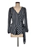 Ann Taylor LOFT 100% Polyester Black Long Sleeve Blouse Size M - photo 1