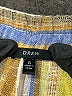 Drew Stripes Gold Linen Pants Size S - photo 4