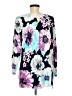 One A Floral Purple Pullover Sweater Size L - photo 2