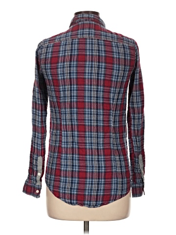 Gray Saks Fifth Avenue Long Sleeve Button-Down Shirt (view 2)