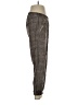 DWP Animal Print Brown Casual Pants Size S - photo 4