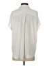 H&M 100% Polyester Ivory Short Sleeve Blouse Size XS - photo 2