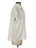 H&M 100% Polyester Ivory Short Sleeve Blouse Size XS - photo 4
