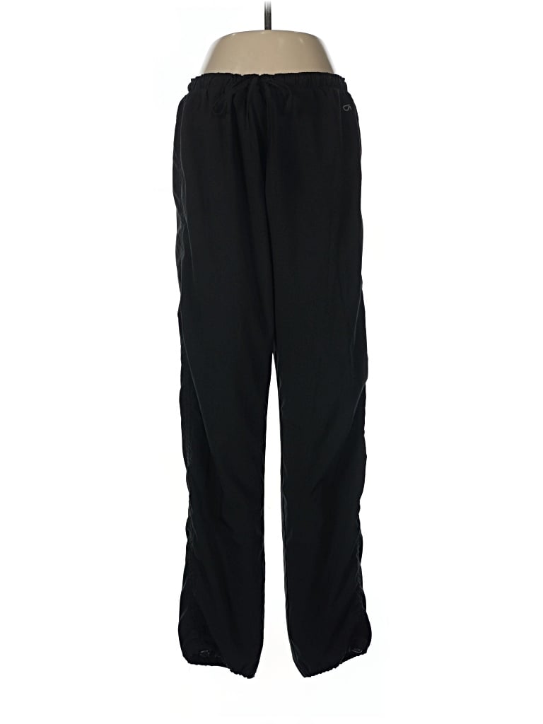 Pre-owned Gap Fit Track Pants In Black
