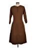 Boden Solid Brown Casual Dress Size 12 - photo 2