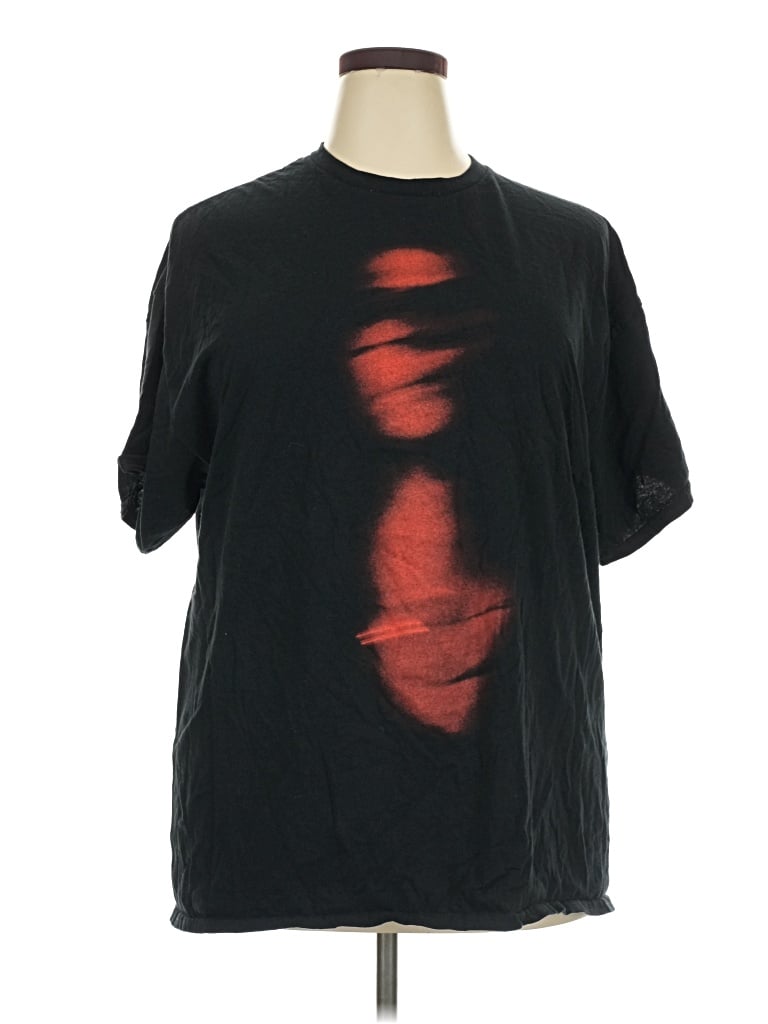Pre-owned Assorted Brands Short Sleeve T-shirt In Black