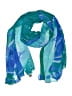 Peppermint Bay 100% Polyester Teal Scarf One size - photo 1