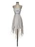 Windsor 100% Polyester Silver Cocktail Dress Size 3 - 4 - photo 1