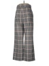 Joie Plaid Gray Dress Pants Size 6 - photo 2