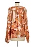 Andree by UNIT Orange Long Sleeve Blouse Size L - photo 2