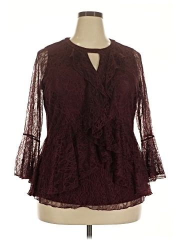 Isaac Mizrahi LIVE! 3/4 Sleeve Blouse (view 1)