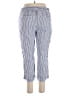Chico's 100% Linen Stripes Blue Linen Pants Size Lg (2) - photo 2