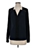 T Tahari 100% Polyester Black Long Sleeve Blouse Size S (petite) - photo 1