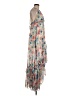 Fate 100% Polyester Floral Blue Cocktail Dress Size M - photo 4