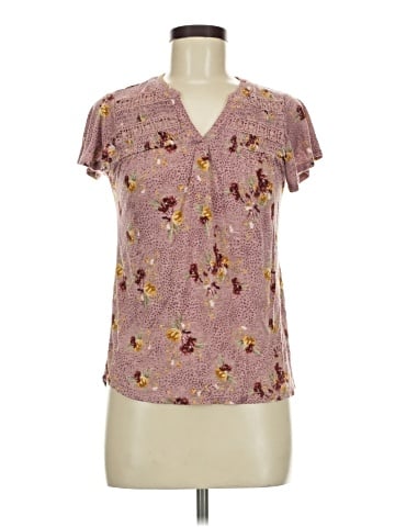 Rewind Short Sleeve Blouse (view 1)