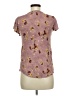 Rewind Pink Short Sleeve Blouse Size M - photo 2