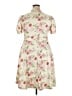 Unbranded Floral Ivory Casual Dress Size 2X - photo 2