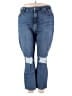 Good American Hearts Blue Jeans Size 26 - photo 1