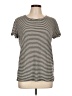 Awake Stripes Gray Short Sleeve T-Shirt Size L - photo 1