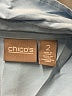 Chico's Color Block Blue Long Sleeve Button-Down Shirt Size Lg (2) - photo 7