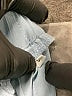 Unbranded Solid Blue Casual Pants Size L - photo 7