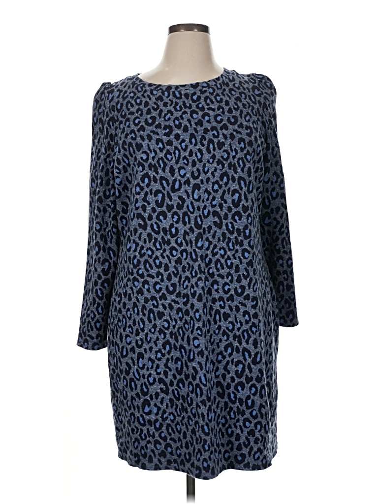 Pre-owned Talbots Casual Dress In Blue