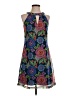 Taylor 100% Polyester Paisley Blue Cocktail Dress Size 4 - photo 1