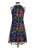 Taylor 100% Polyester Paisley Blue Cocktail Dress Size 4 - photo 2