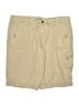 Unbranded 100% Cotton Tan Cargo Shorts Size 16 - photo 1