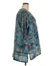 Soft Surroundings Paisley Teal Pullover Sweater Size 3X - photo 4