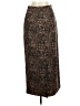 Studio C Animal Print Brown Formal Skirt Size 6 (estimated) - photo 2