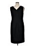 Anne Klein 100% Polyester Solid Black Cocktail Dress Size 14 - photo 2