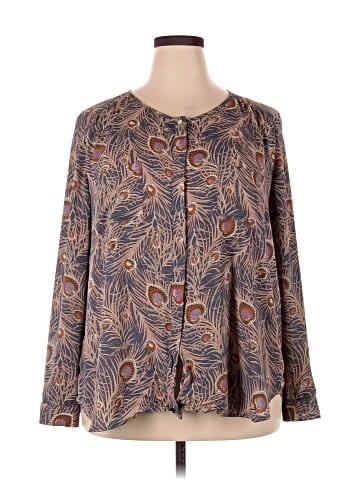 Ann Taylor LOFT Long Sleeve Blouse (view 1)