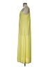 Natori 100% Polyester Solid Yellow Casual Dress Size S - photo 5
