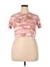 Active by Old Navy Camo Pink Short Sleeve T-Shirt Size 18 - photo 1