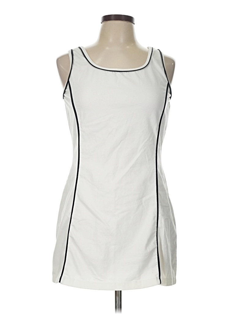 Pre-owned Assorted Brands Active Dress In Ivory