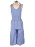 Neiman Marcus Stripes Blue Jumpsuit Size M - photo 2