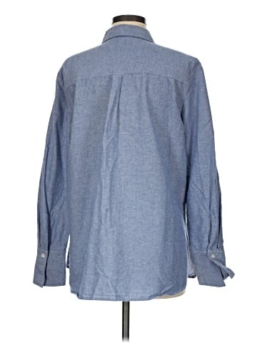 Max Studio Long Sleeve Button-Down Shirt (view 2)