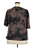 Unbranded 100% Polyester Tie-dye Brown Short Sleeve T-Shirt Size 2X - photo 2