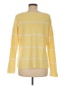 Talbots 100% Pima Cotton Yellow Pullover Sweater Size M - photo 2