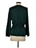 J.Crew 100% Polyester Green Long Sleeve Blouse Size XS - photo 2