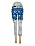 Assorted Brands Graphic Blue Yoga Pants Size S - photo 1