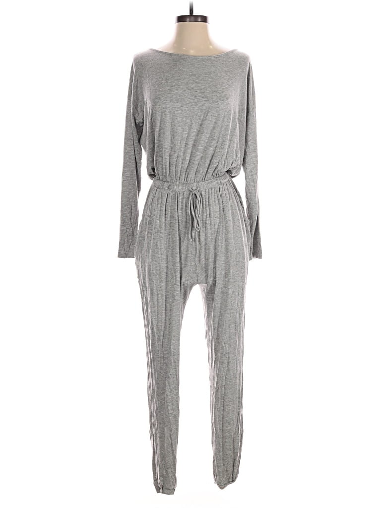 Pre-owned Cherish Jumpsuit In Gray