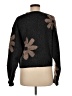 Promesa U.S.A. 100% Polyester Floral Black Pullover Sweater Size M - photo 2