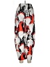 Assorted Brands Print Red Casual Pants Size L - photo 2