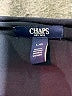 Chaps Solid Black Casual Dress Size L - photo 7
