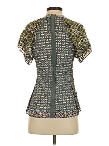 Byron Lars Beauty Mark Short Sleeve Blouse (view 2)