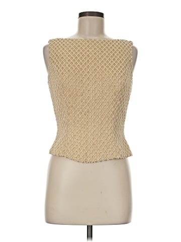 Carmen Marc Valvo Sleeveless Blouse (view 1)