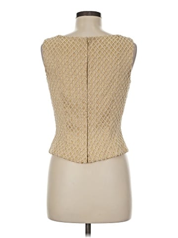 Carmen Marc Valvo Sleeveless Blouse (view 2)